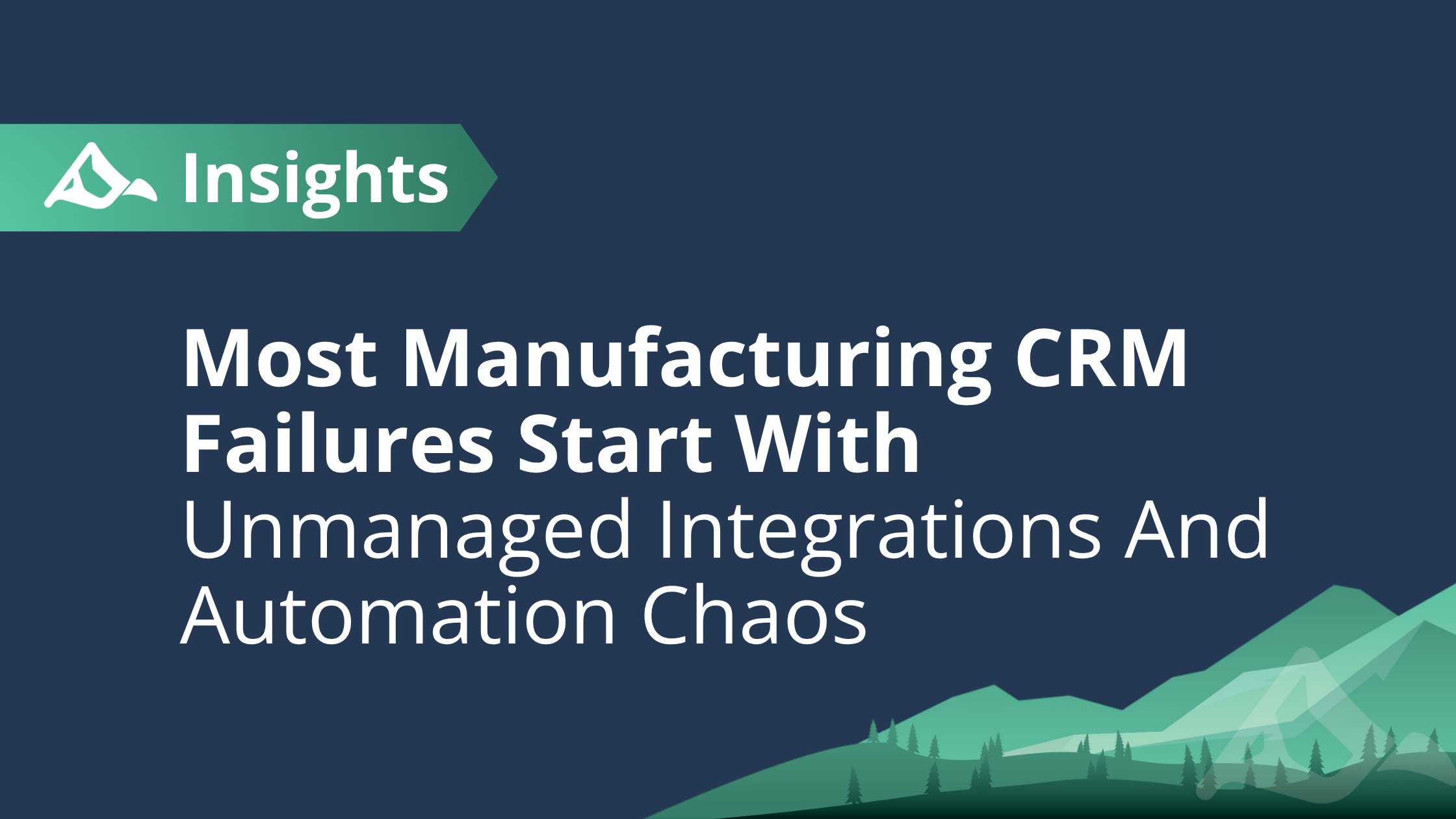 Paying Down Salesforce Technical Debt: A Cleanup Roadmap for Manufacturing CRMs