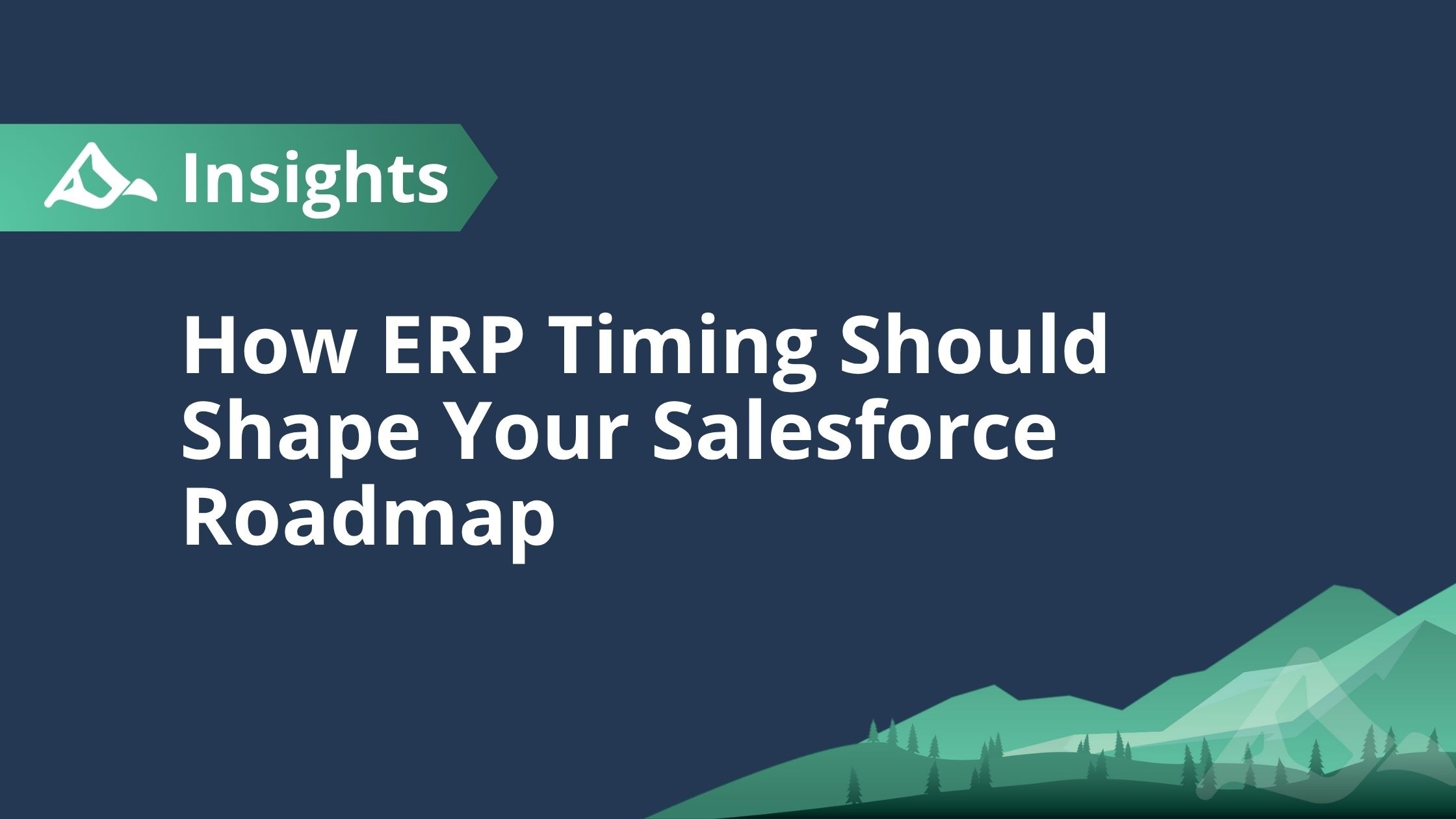 Should You Wait on Salesforce Until Your ERP Is Stable?
